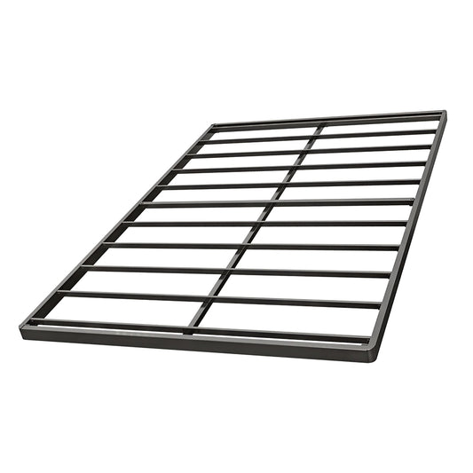Queen 2-Inch Box Spring & Bed Slat Replacement, Metal Frame with Steel Slats