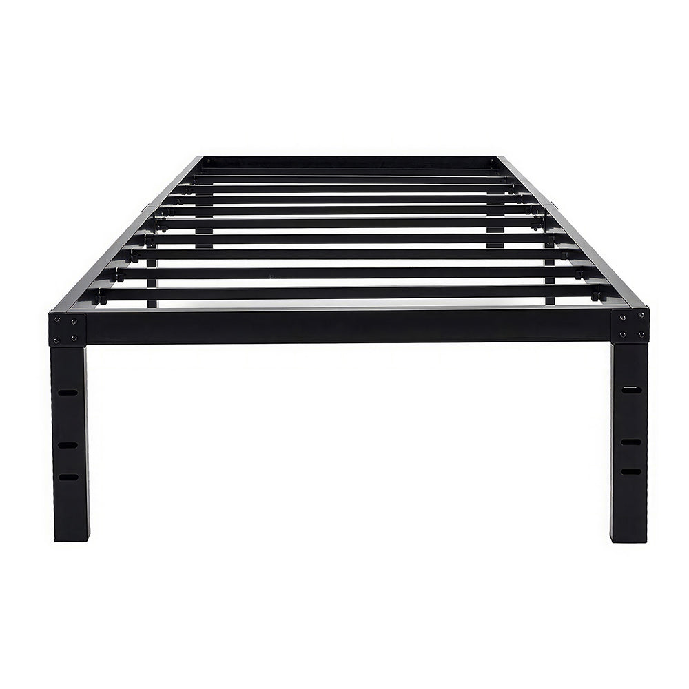 18" Heavy Duty Bed Frame, Reinforced Platform, Noise-Free, Easy Assembly