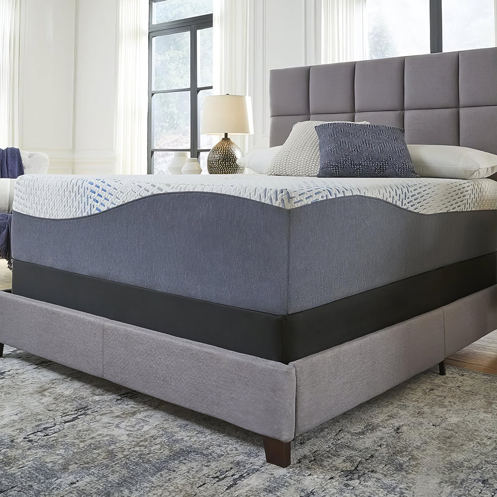 10" Mattress Box Spring with Metal Foundation, Twin XL, Easy Assembly