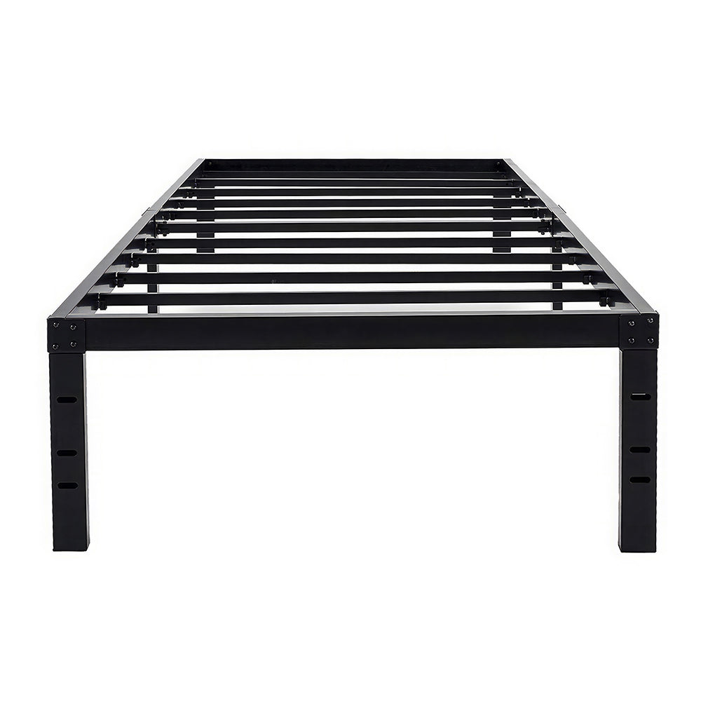 18" Heavy Duty Bed Frame, Reinforced Platform, Noise-Free, Easy Assembly