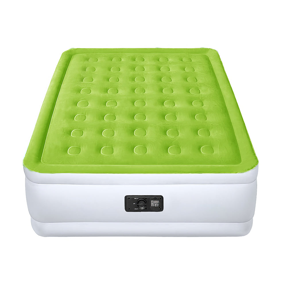 Queen Air Mattress with Built-in Pump, 18" Raised Inflatable Bed