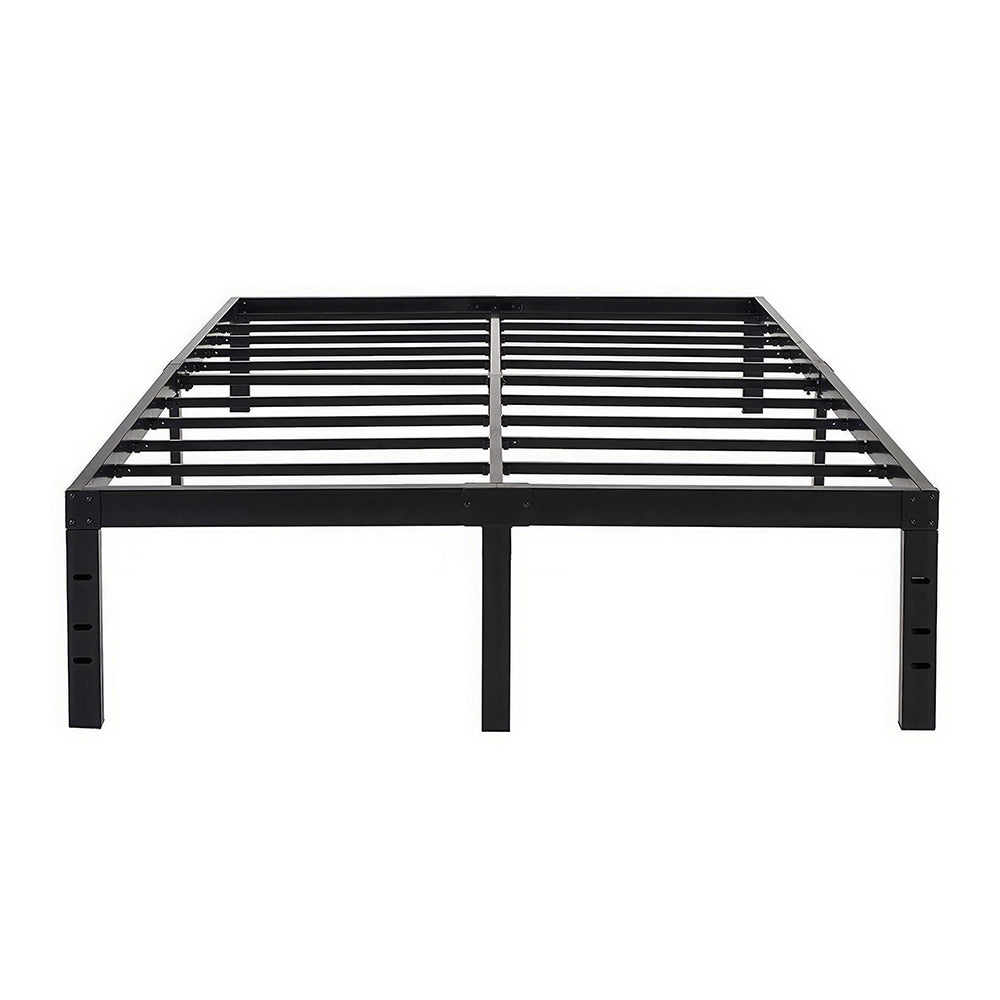18" Heavy Duty Bed Frame, Reinforced Platform, Noise-Free, Easy Assembly