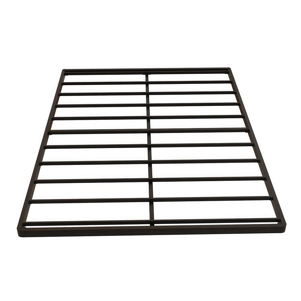 Queen Size 2" Low Profile Box Spring, Heavy Duty Metal Bed Base, Noise-Free