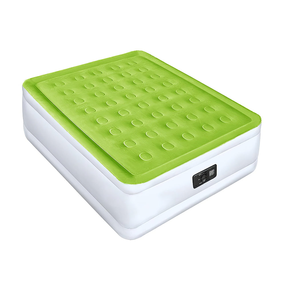Queen Air Mattress with Built-in Pump, 18" Raised Inflatable Bed
