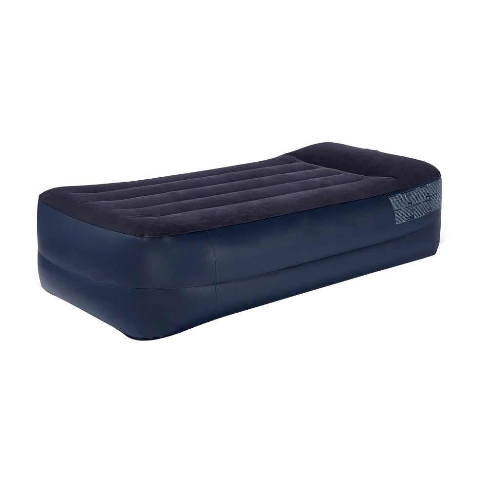Dura-Beam Raised Airbed with Built-in Pump – Twin Size, 16.5" Height