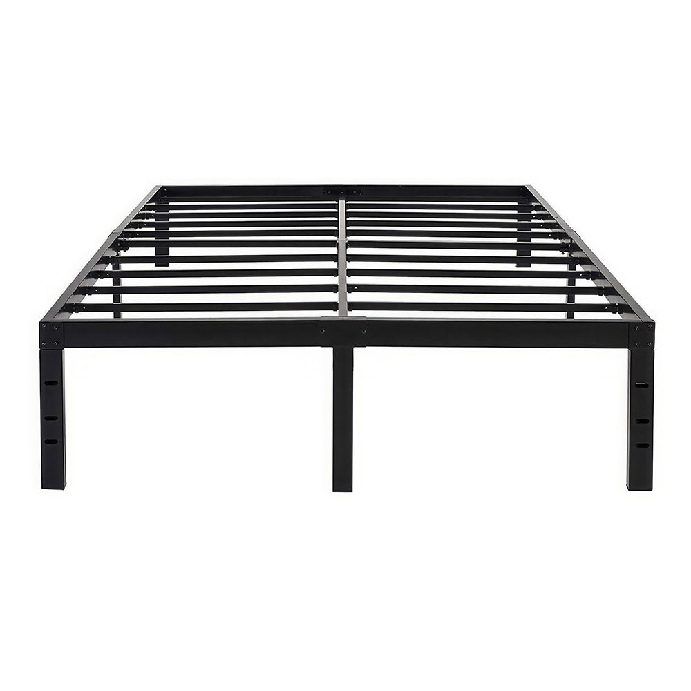 18" Heavy Duty Bed Frame, Reinforced Platform, Noise-Free, Easy Assembly