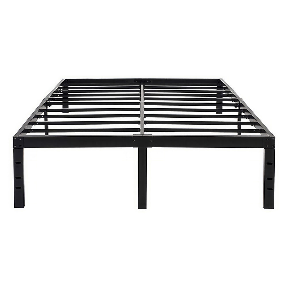 18" Heavy Duty Bed Frame, Reinforced Platform, Noise-Free, Easy Assembly