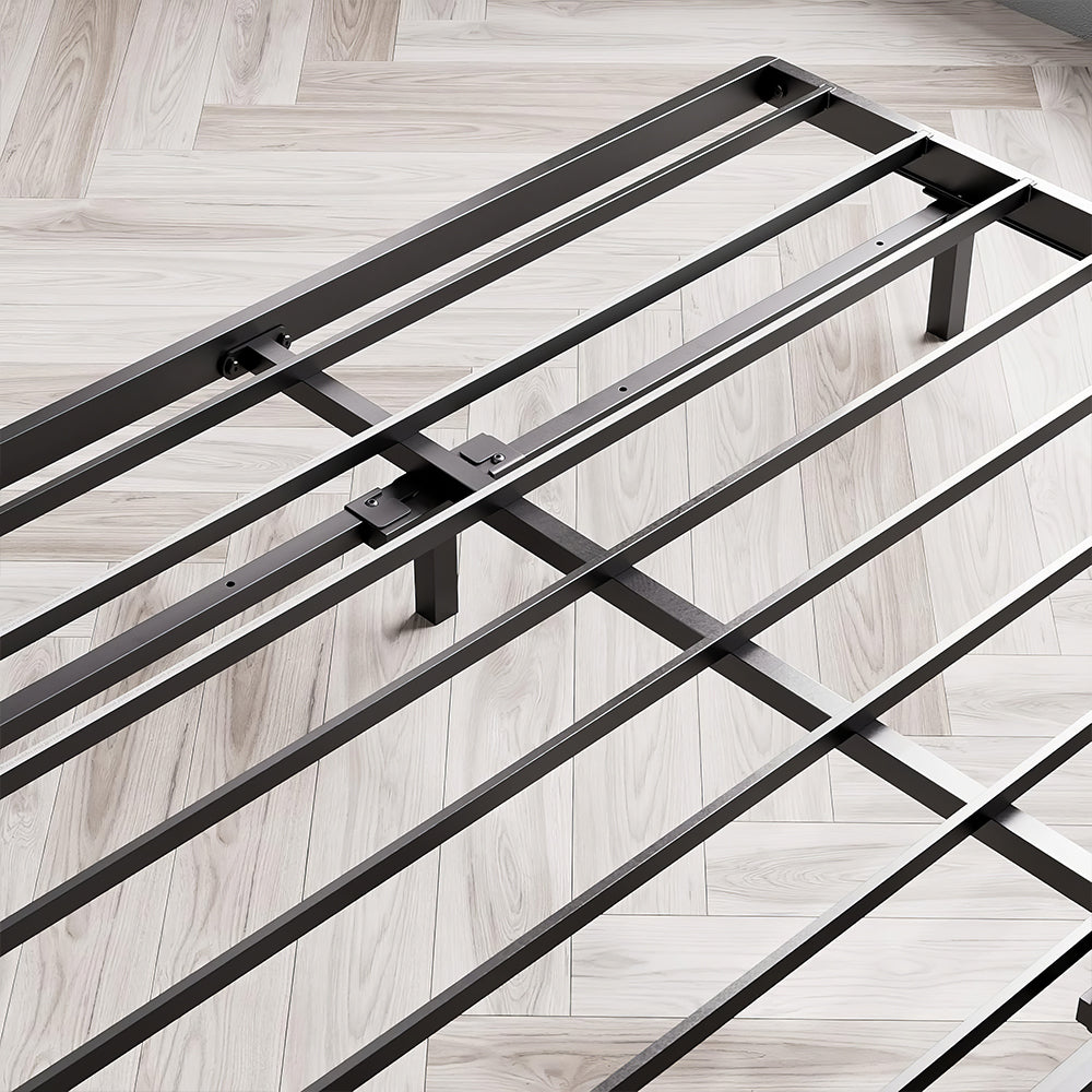 Quick Lock Bunkie Board, Box Spring & Bed Slat Replacement, Metal Frame